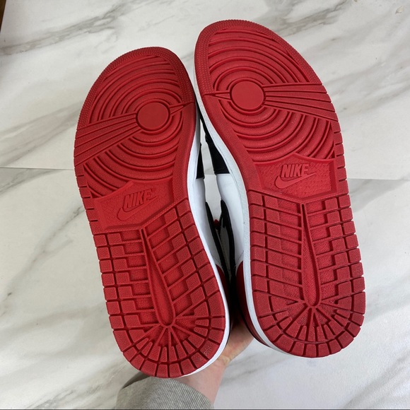 VTG Jordan OLD LOVE ❤️ Chicago AJ1 Basketball Sneakers - Picture 7 of 10